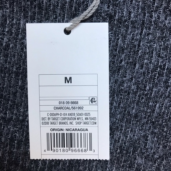 A New Day Gray Knit Bodycon Dress, NWT, M - Picture 4 of 14